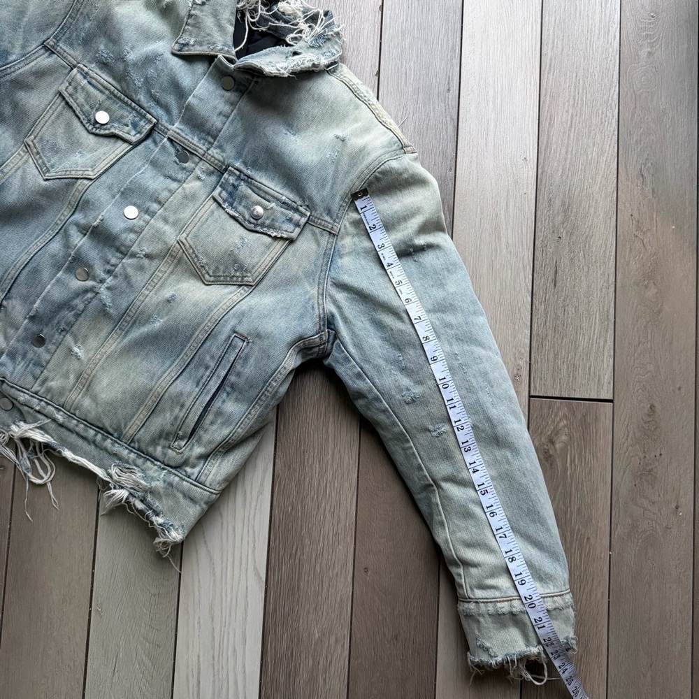 Amiri Reverse Trucker Bomber Jacket - Picture 3 of 13